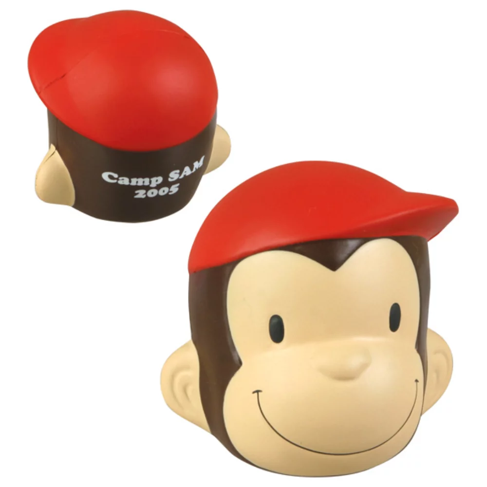 Singe anti-stress visage drôle