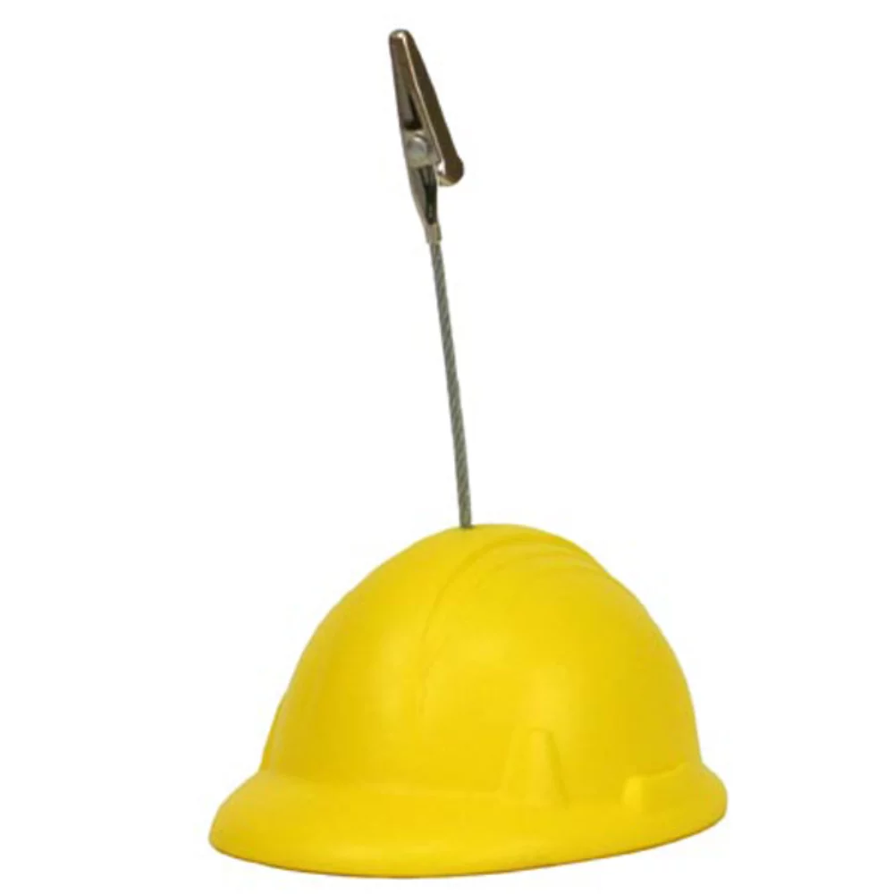 Porte-mémo en forme de casque de chantier anti-stress