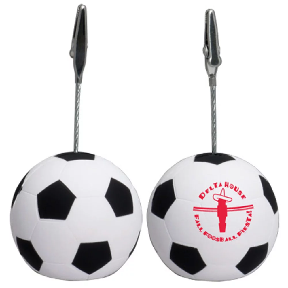 Porte-mémo soulage-stress de soccer