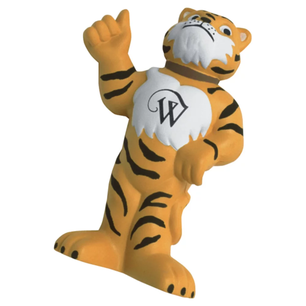 Soulage-stress de mascotte de tigre avec pouce levé