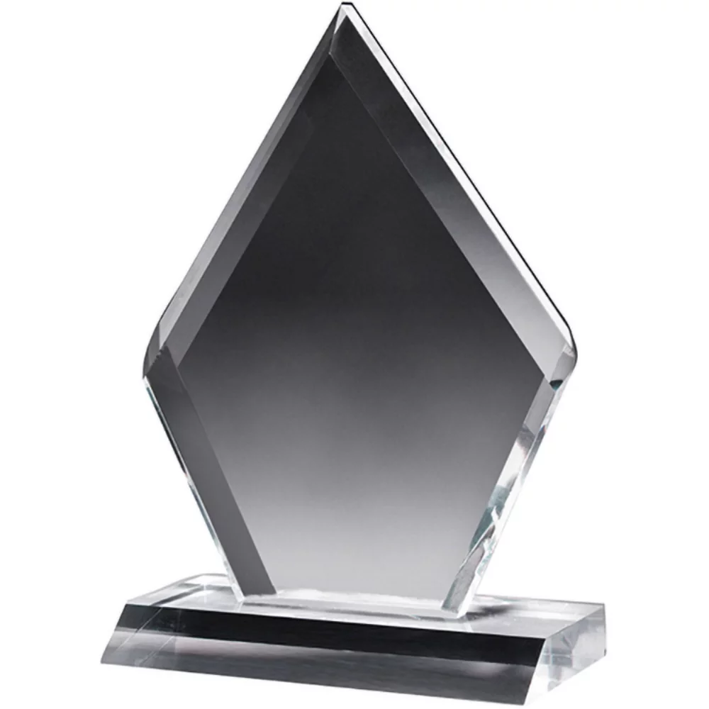 Zenith Diamond Multi Faceted Clear Acrylic Award (6"x 8 1/2"x 3/4") Full Colour PhotoImage