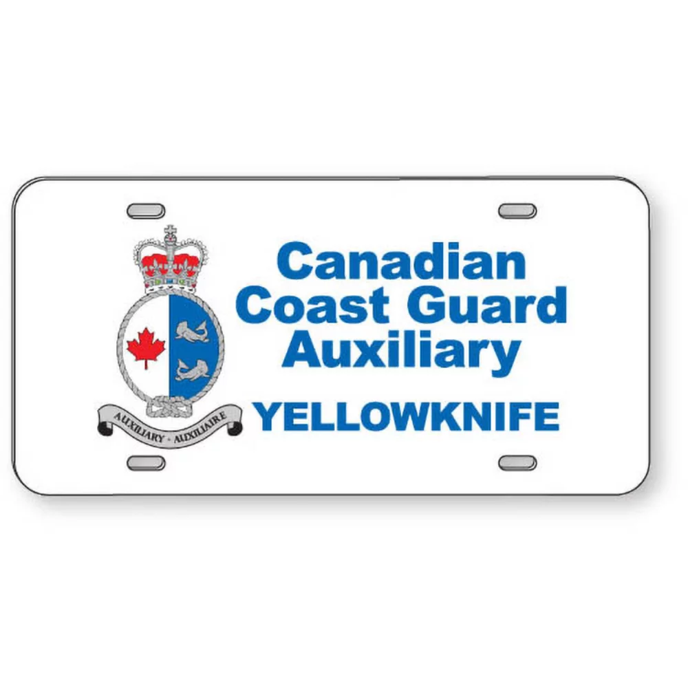 .060 White Styrene Licence Plates (5.875" x 11.875") screen-printed