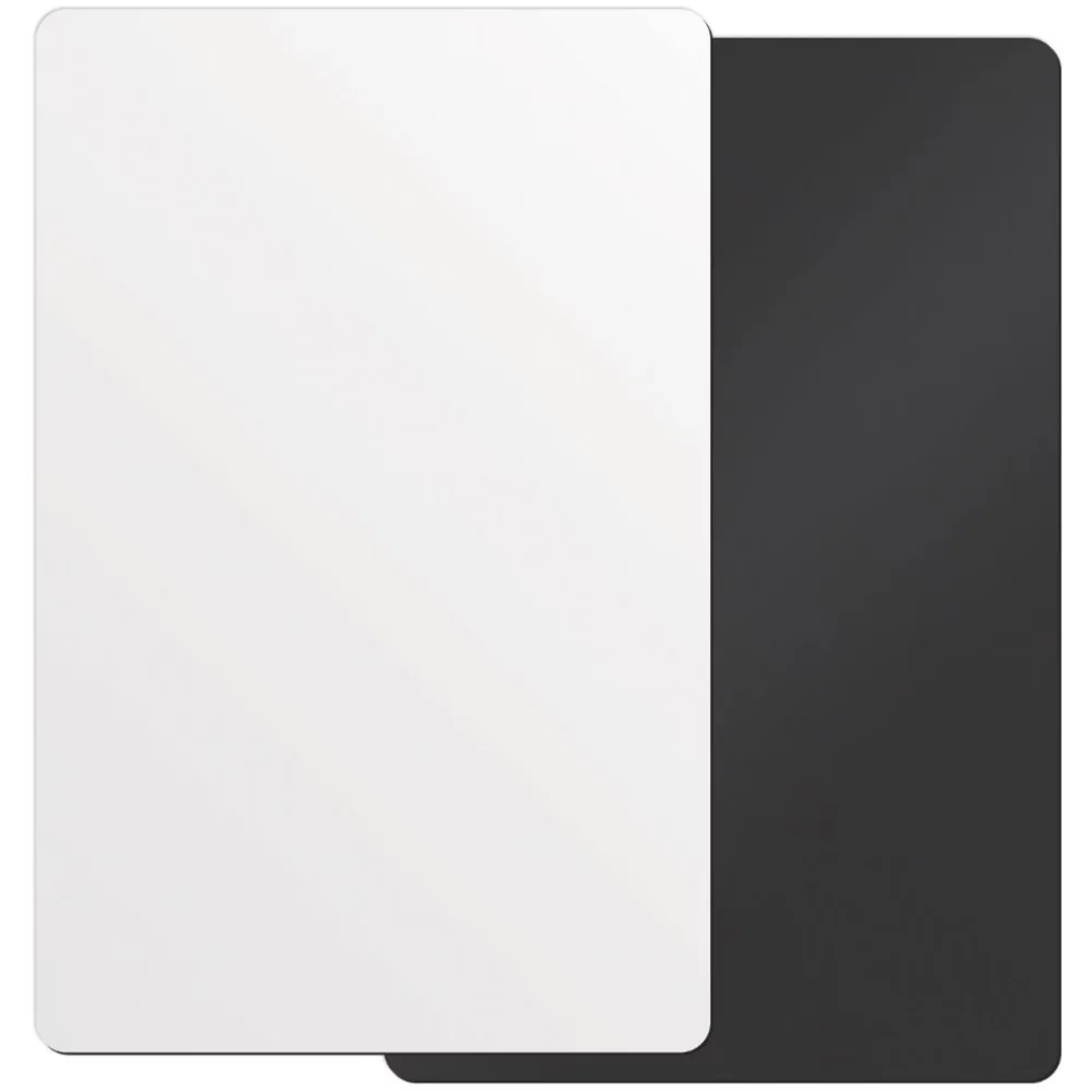 Full Magnetic Back Memo Board, Rectangle 5.5"x8.5" Round Corners, Full Colour Digital Imprint