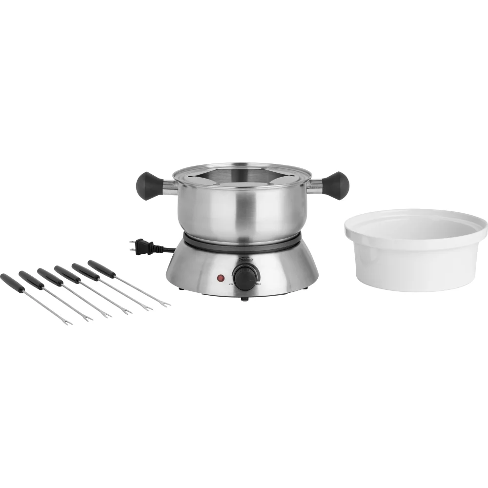 Dido 3-in-1 Electric Fondu Set from Trudeau Stainless Steel
