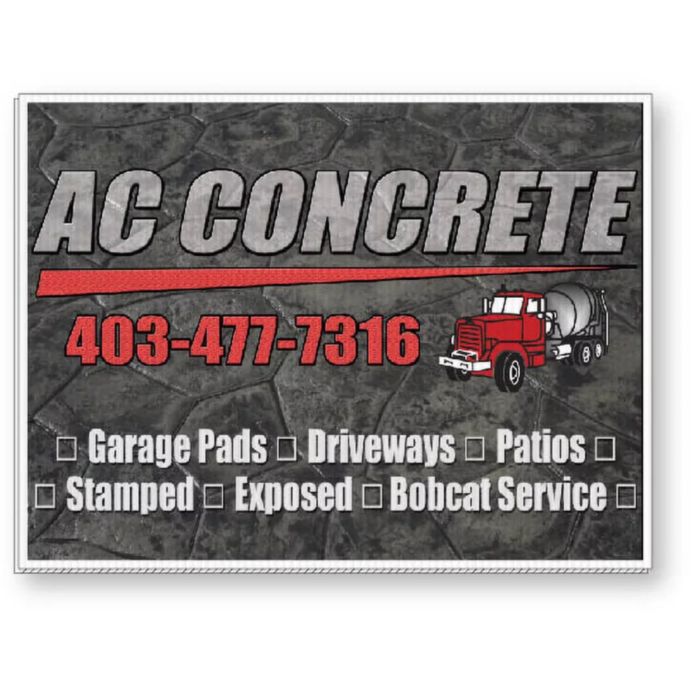 Panneau en coroplast blanc de 5/32", rectangle de 18"x24", couleur pleine