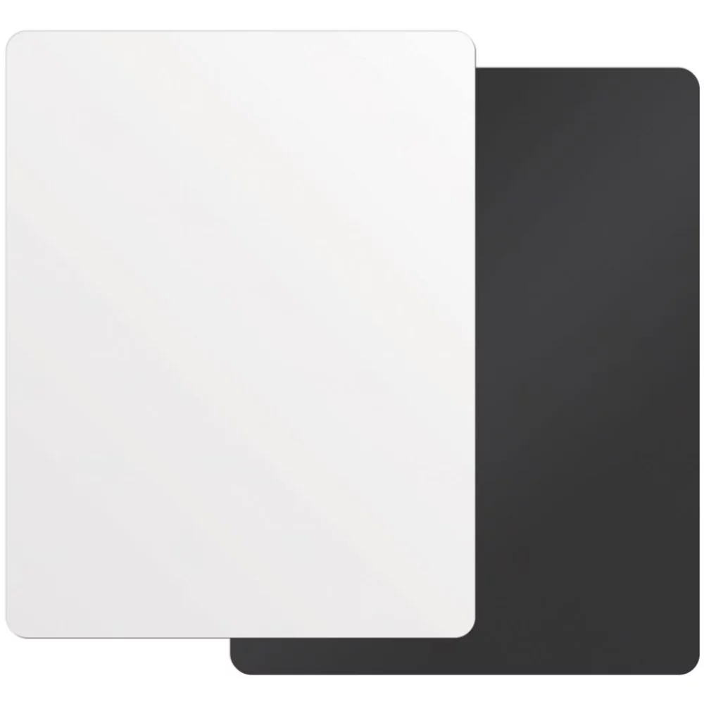 Tableau mémo magnétique complet, rectangle 8,5"x11" coins arrondis, couleur pleine