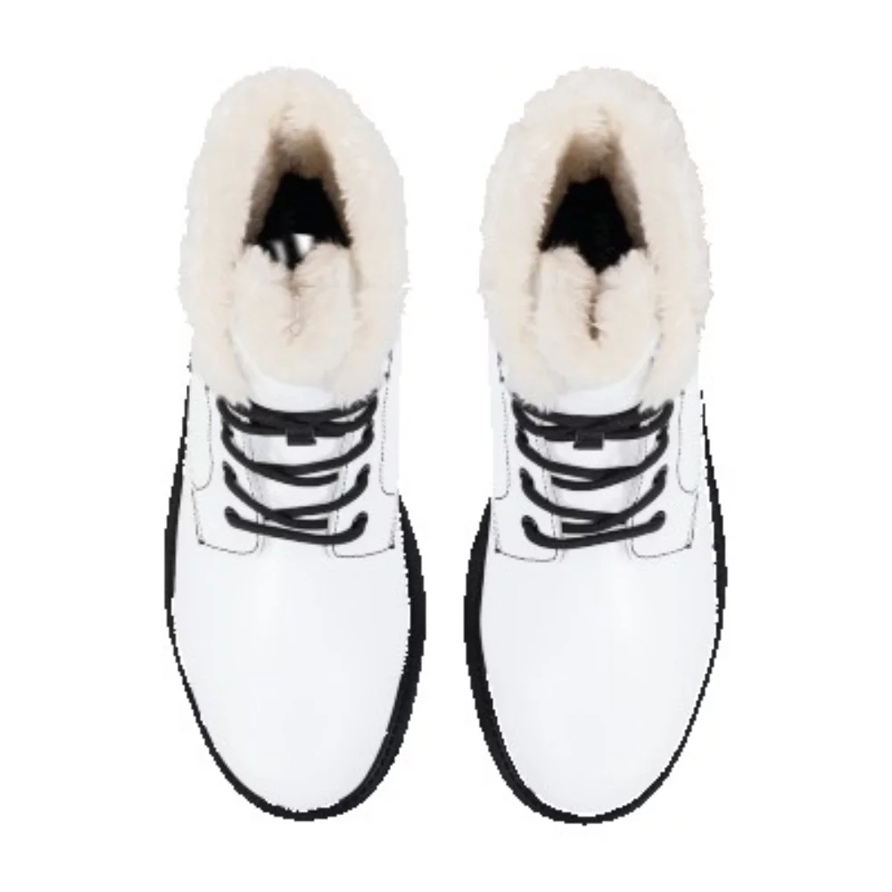 Custom boots with fur