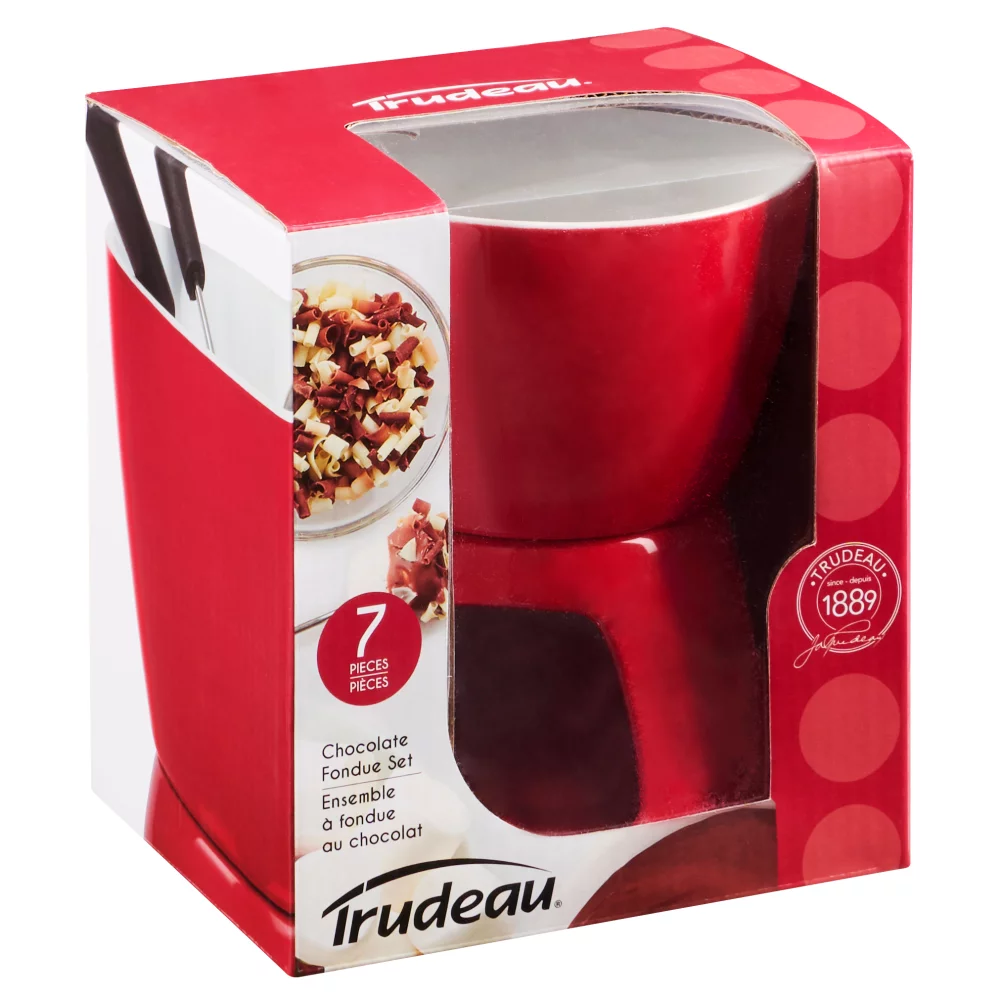 Fondue au chocolat complète