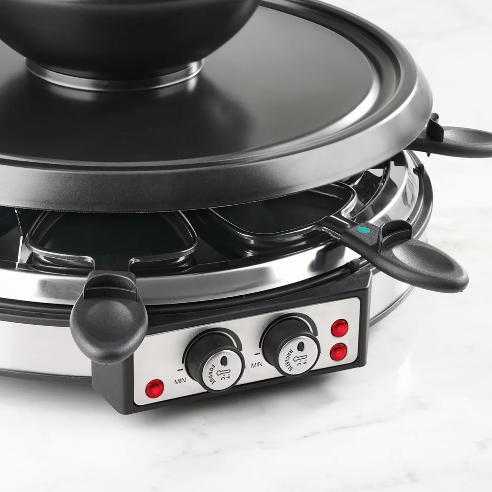 Combinaison Party Grill + Fondue pour 8 personnes
