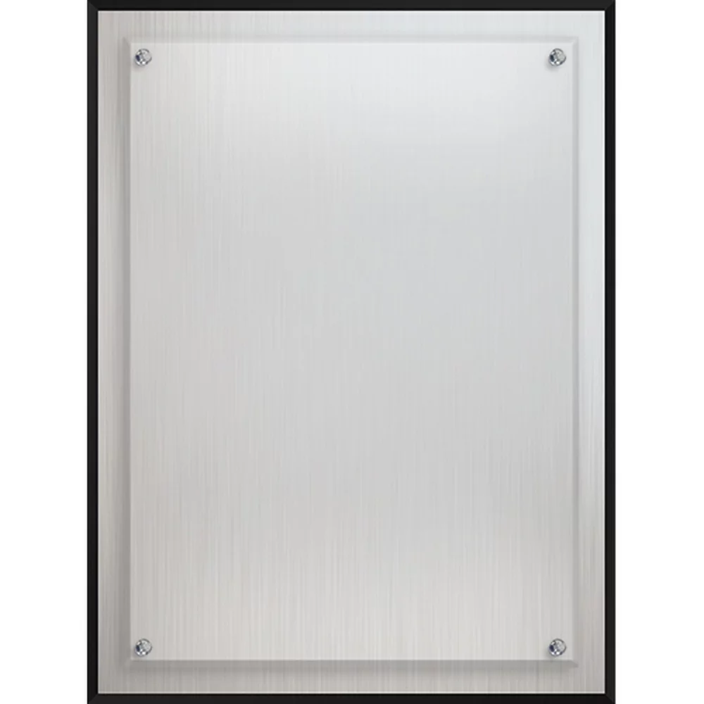 Large Econo Plaque (9"x 12"x 1") Screen-Printed
