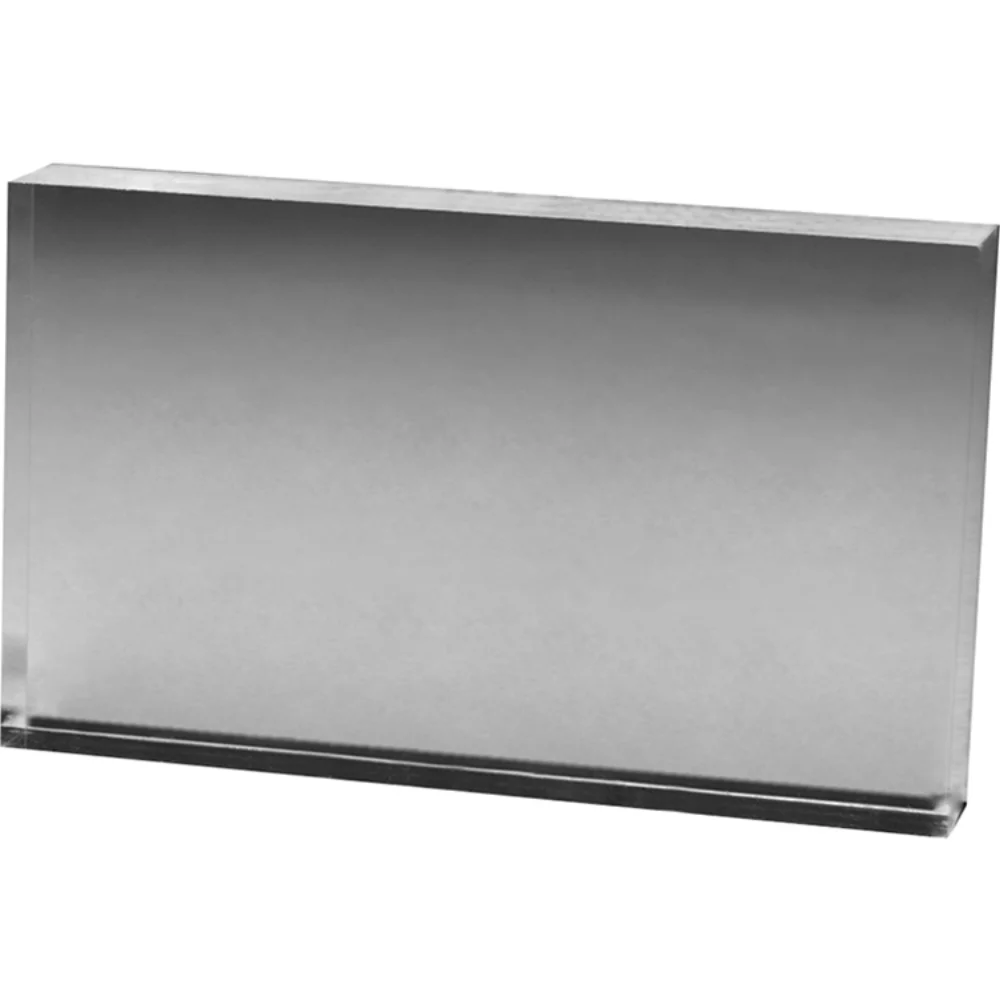 Clear Rectangular Acrylic Paper Weight (3"x 5"x 3/4") Laser Engraved
