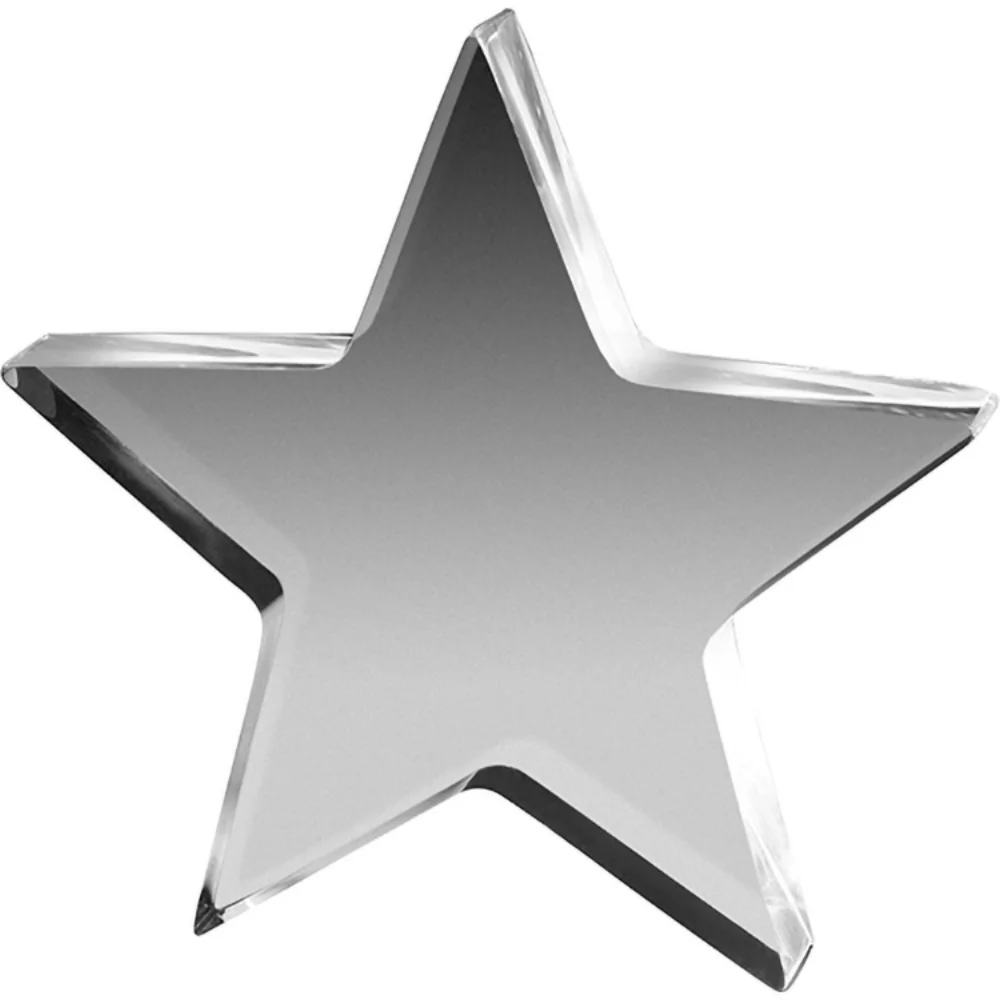 Clear Star Acrylic Paper Weight (5"x 5"x 3/4") Full Colour PhotoImage