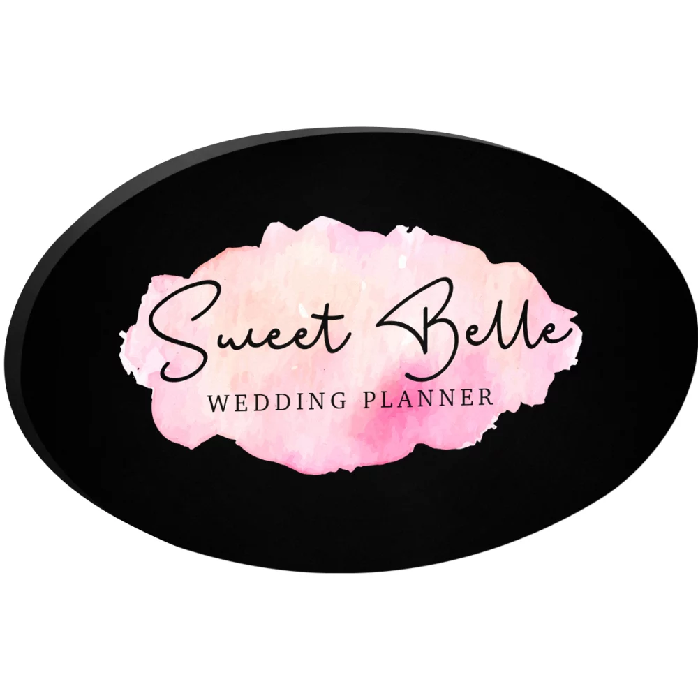Black Oval Paper Weight (4"x 2 1/2"x 3/8") Full Colour PhotoImage