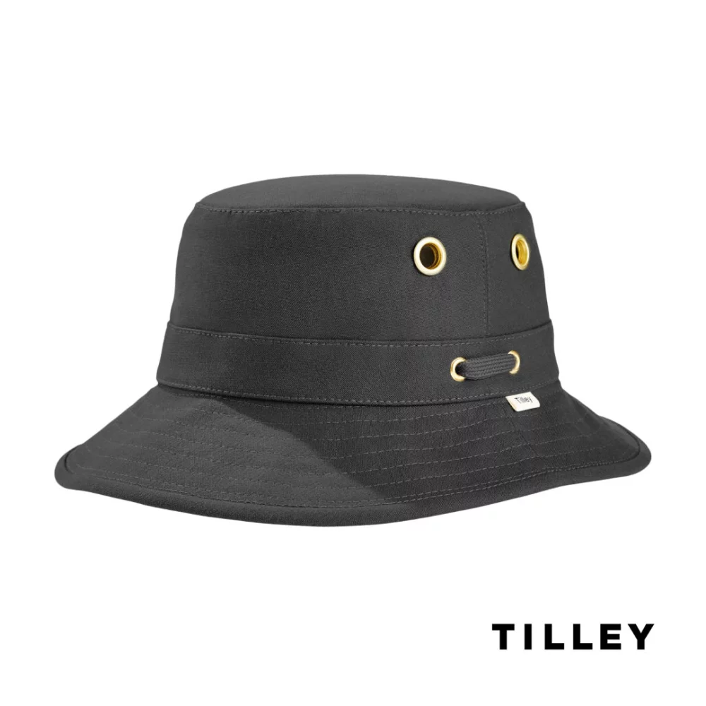 Tilley® Iconic T1 Bucket Hat - Black 7 1/8