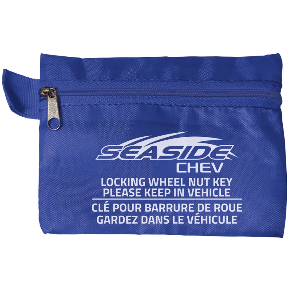 Zipper Tote (5"x4 1/4") Spot Colour Imprint