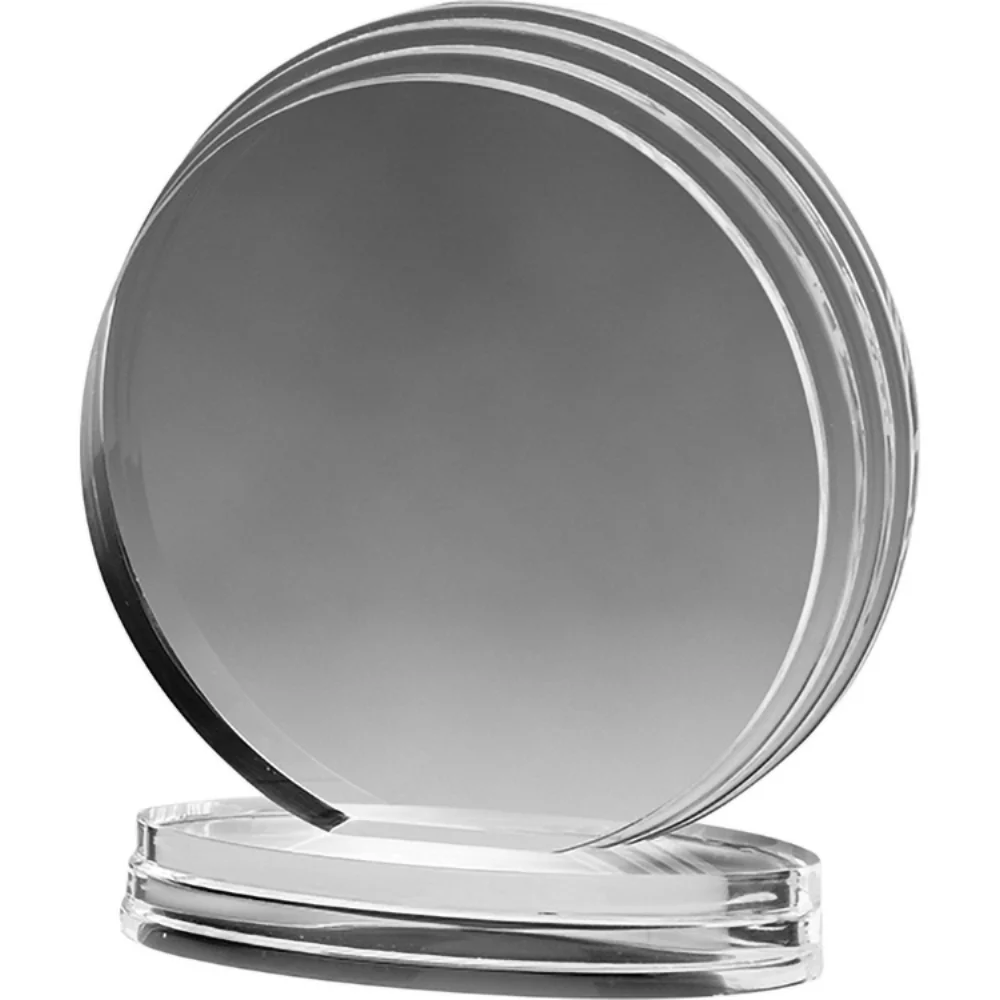 Small Circle Legend Award (5 1/4"x 5 3/4"x 3/4") Screen-Printed