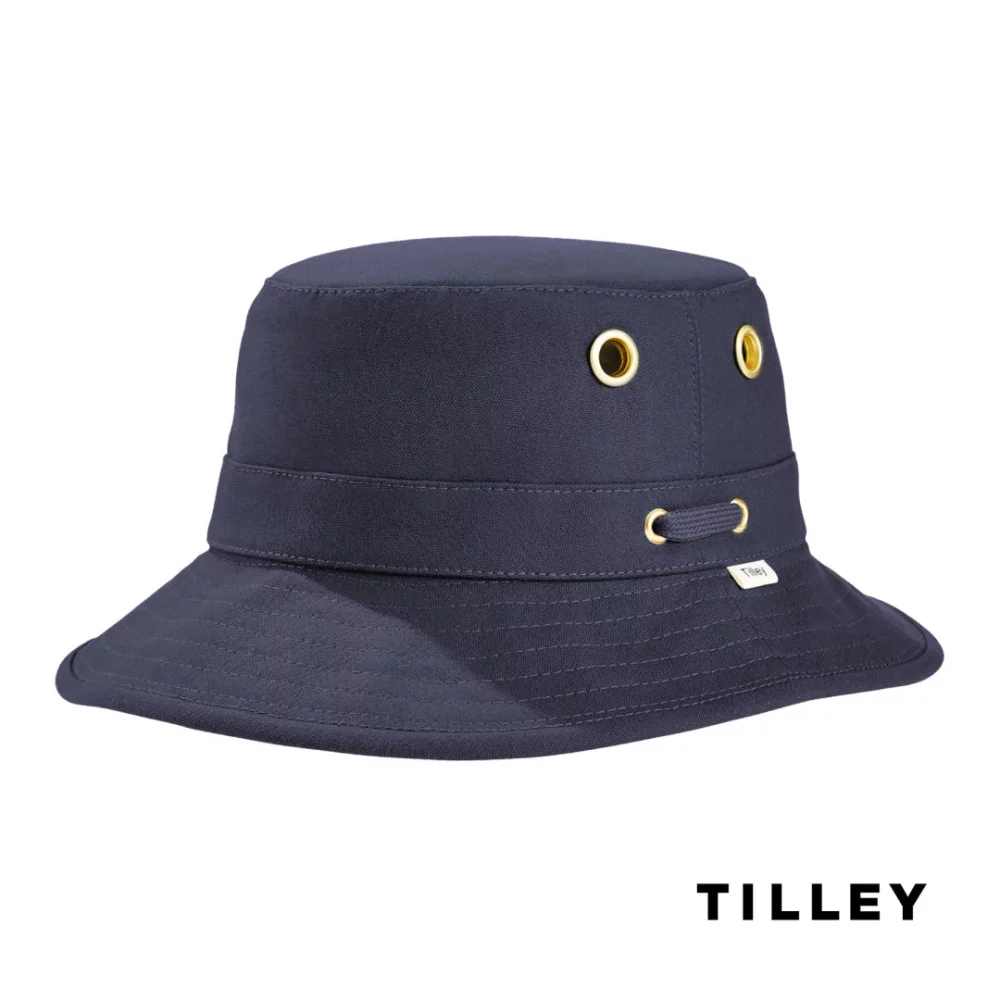 Chapeau seau emblématique Tilley® T1 - Bleu marine foncé 7 1/2