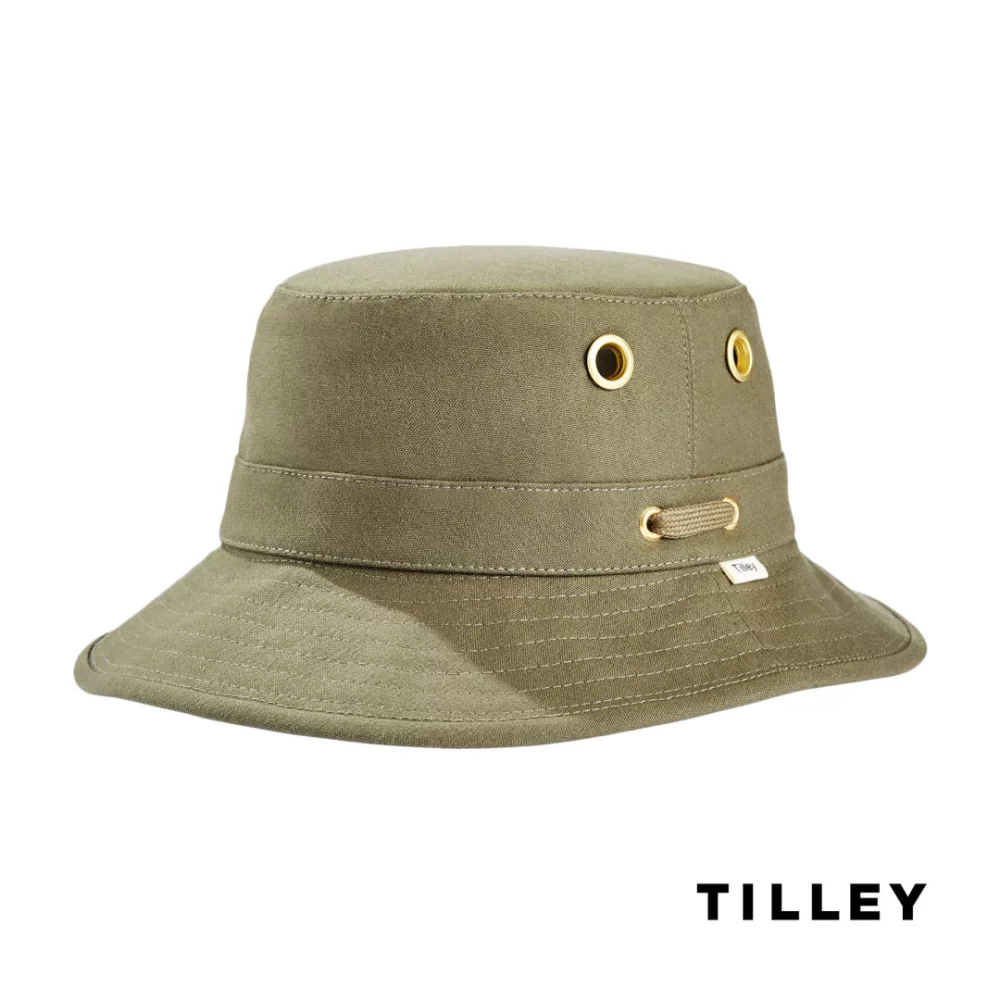 Chapeau seau emblématique Tilley® T1 - Olive 7 1/4