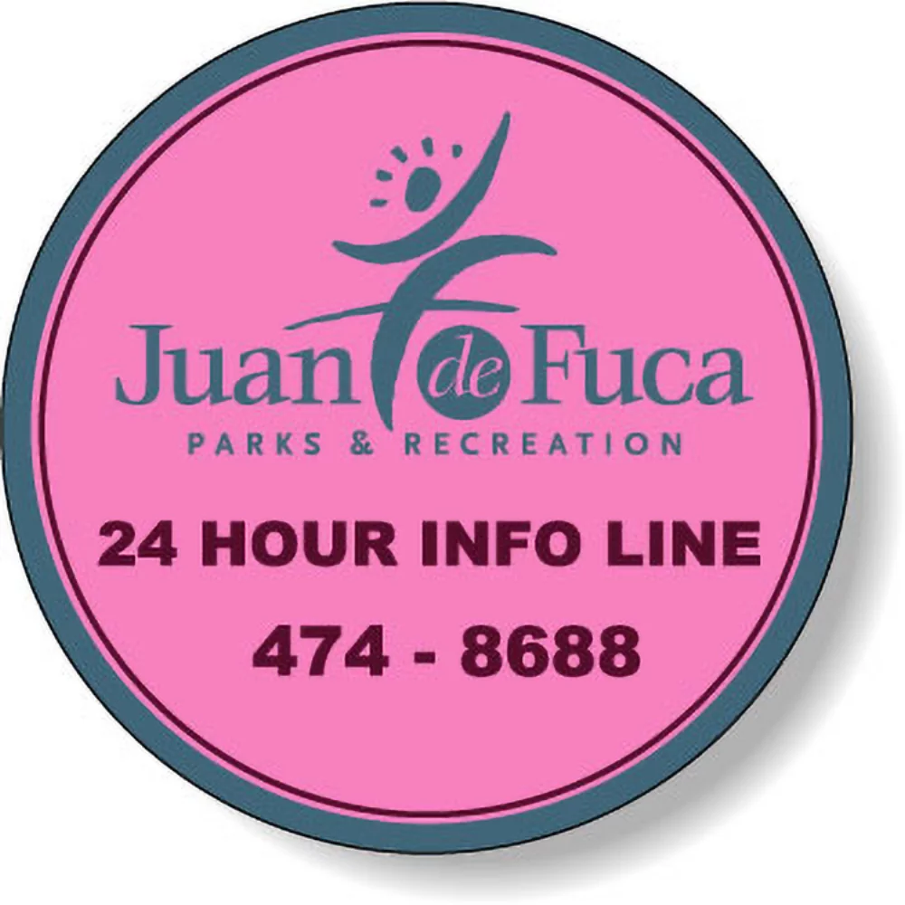 Fluorescent Pink Paper Roll Labels Stock Circle (1.125" Dia.)