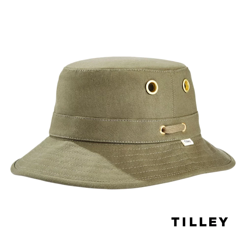 Chapeau seau emblématique Tilley® T1 - Olive 7 3/4