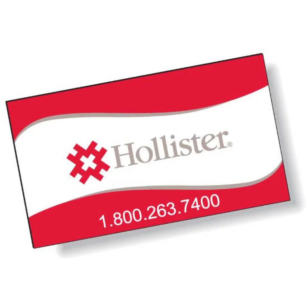 Cartes de visite magnétiques blanches avec coins carrés et bordure débordante.