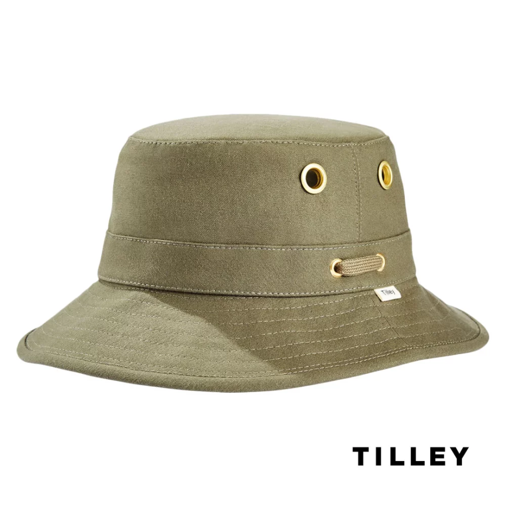 Tilley® Iconic T1 Bucket Hat - Olive 7 7/8