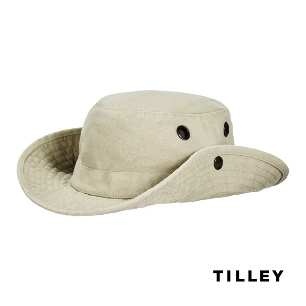 Chapeau seau Tilley® Wanderer T3W - Kaki 7 3/8