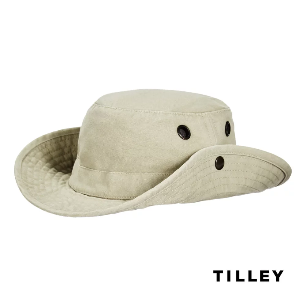 Chapeau seau Tilley® Wanderer T3W - Kaki 7 1/2