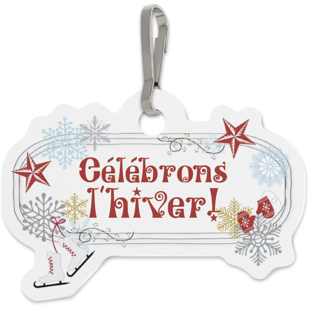 Custom Zipper Pulls (4 sq/in) .030 Compressed Laminated Plastic, Full Colour