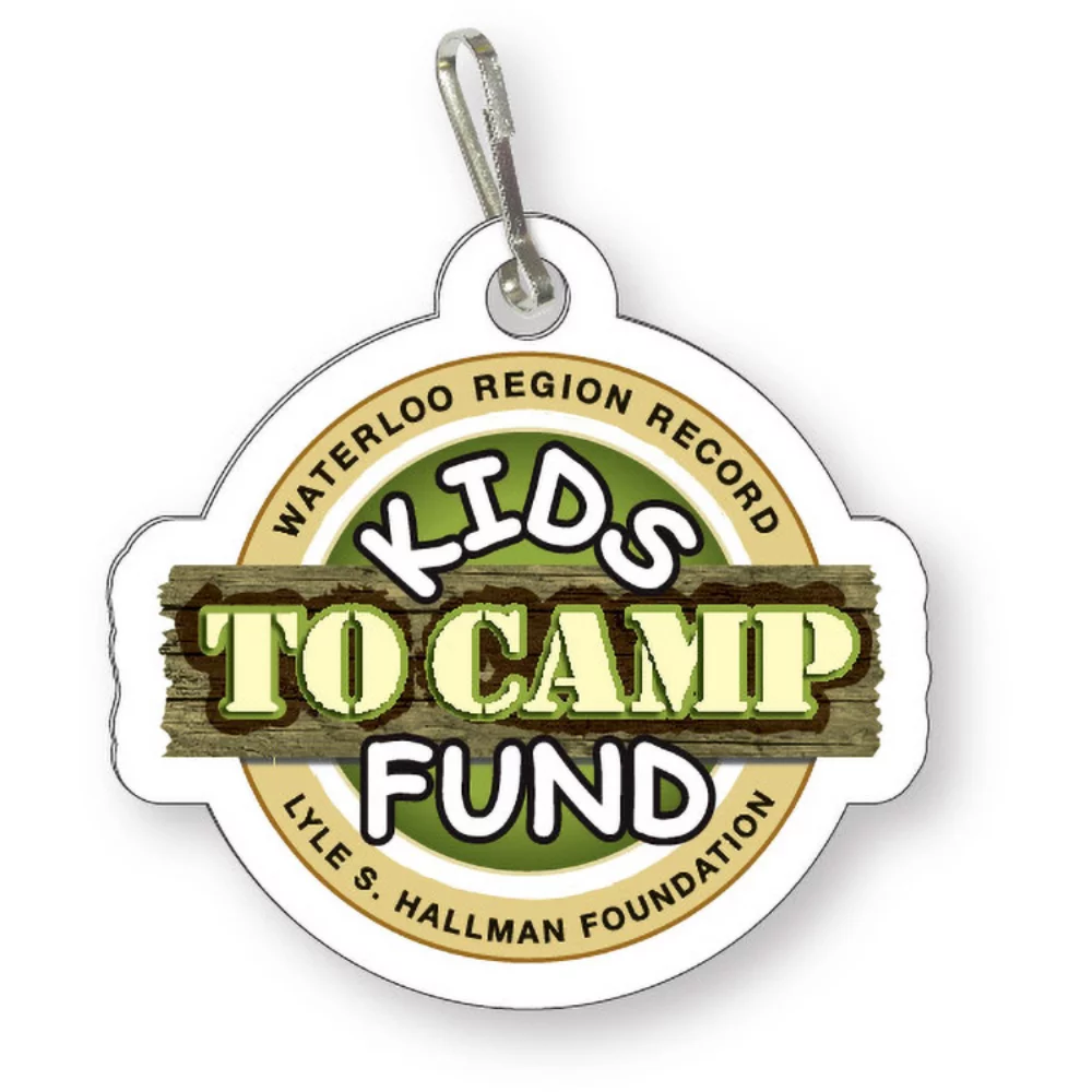 Tirettes de fermeture éclair personnalisées (6 pouces carrés) .030 plastique laminé compressé, couleur pleine