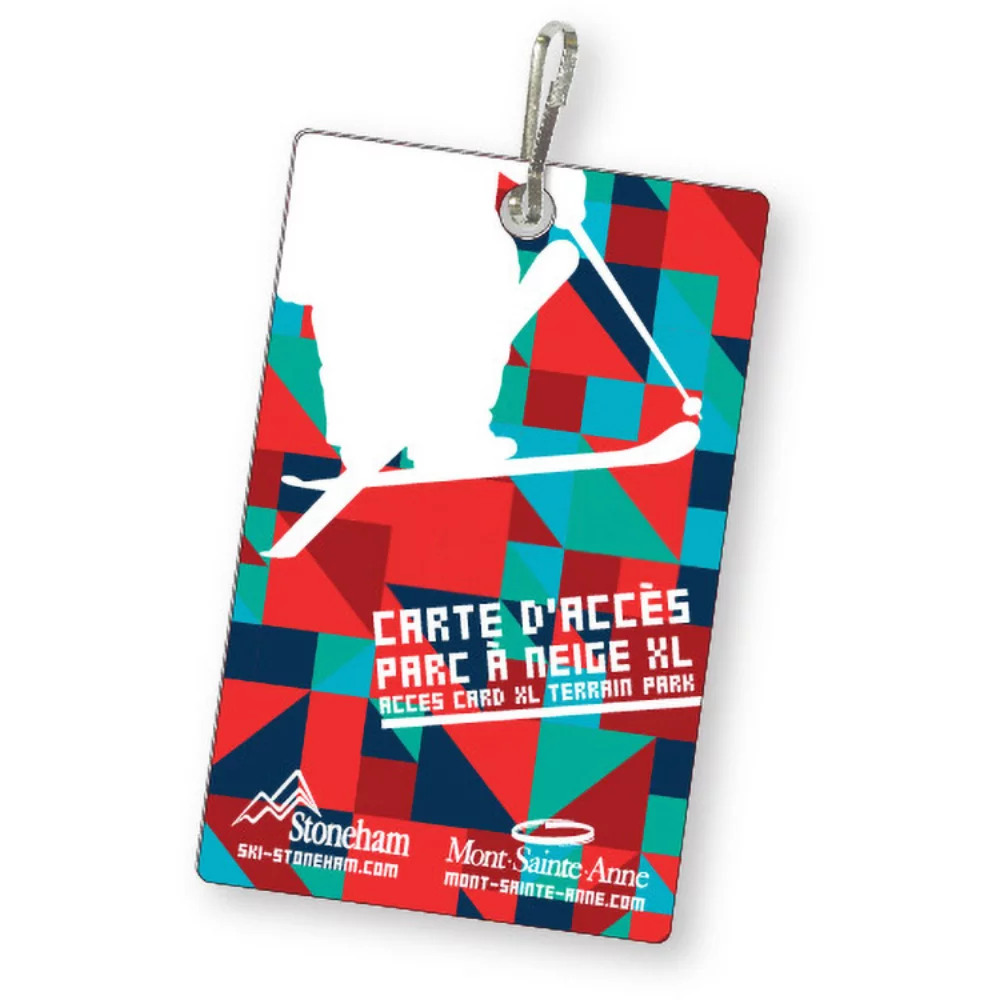 Tirettes personnalisées (7 pouces carrés) en plastique laminé compressé de 0,030 pouce, couleur pleine