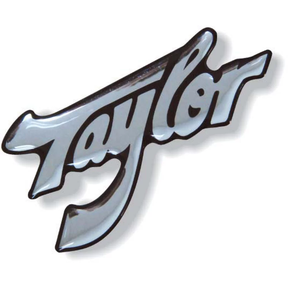 Custom Screen-Printed Chrome Domed Decal (Up to 3 Sq. Inch)