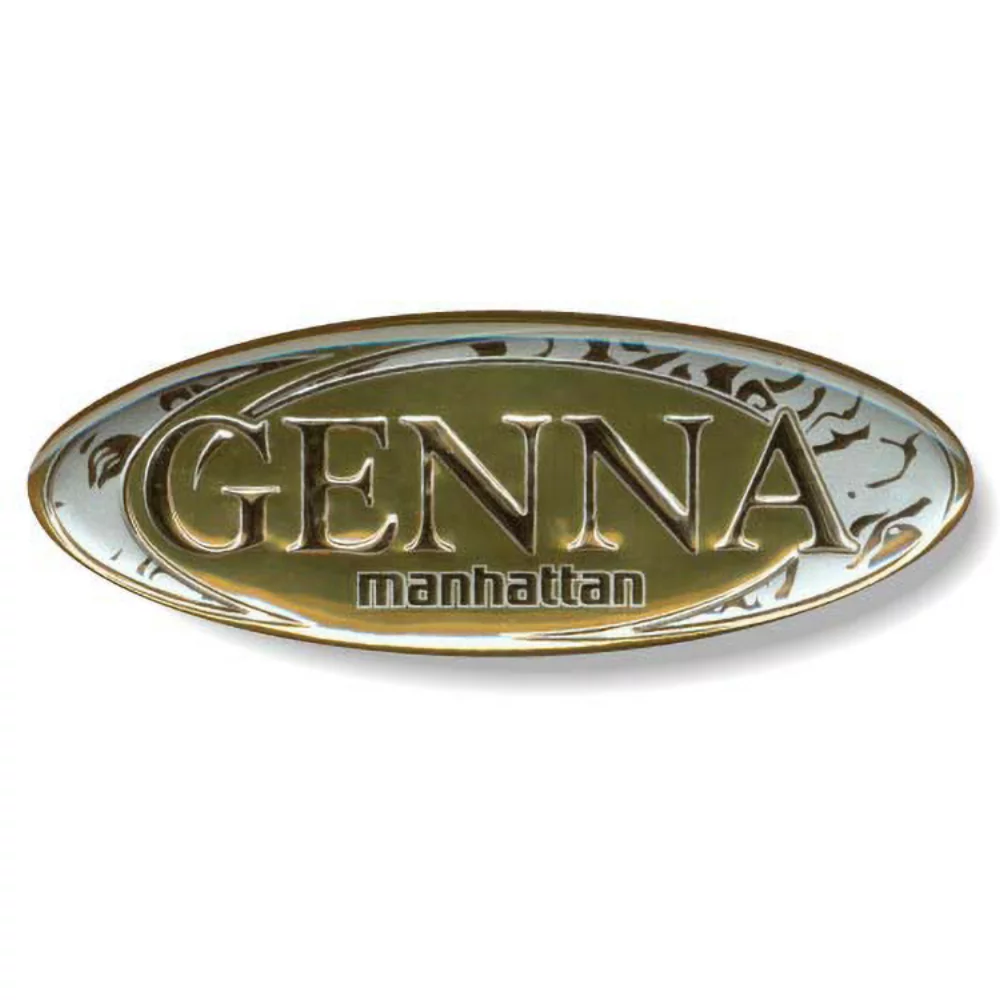 Custom Screen-Printed Gold Gloss Domed Decal (Up to 1 Sq. Inch)