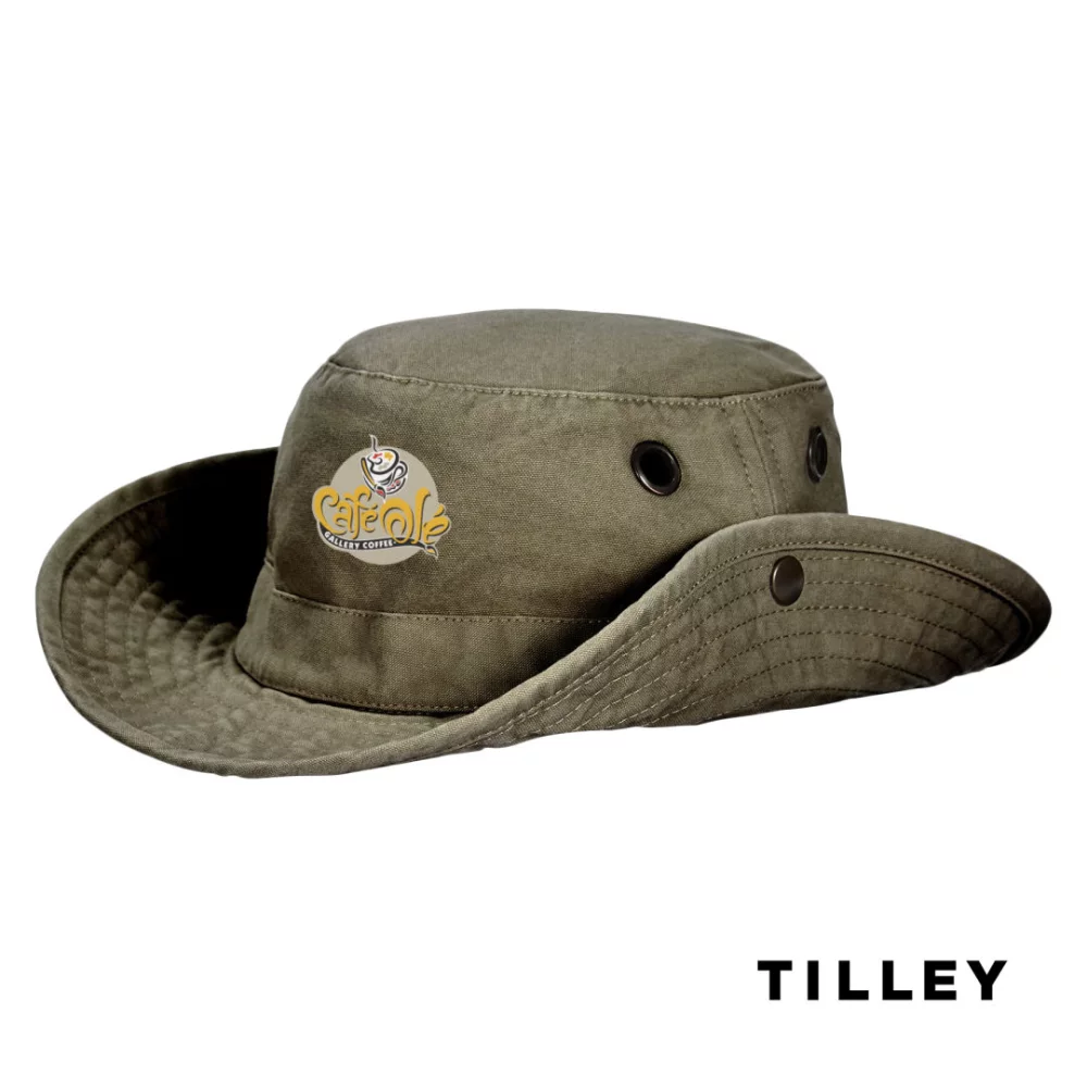 Tilley® Wanderer T3W Bucket Hat - Olive 7 3/4