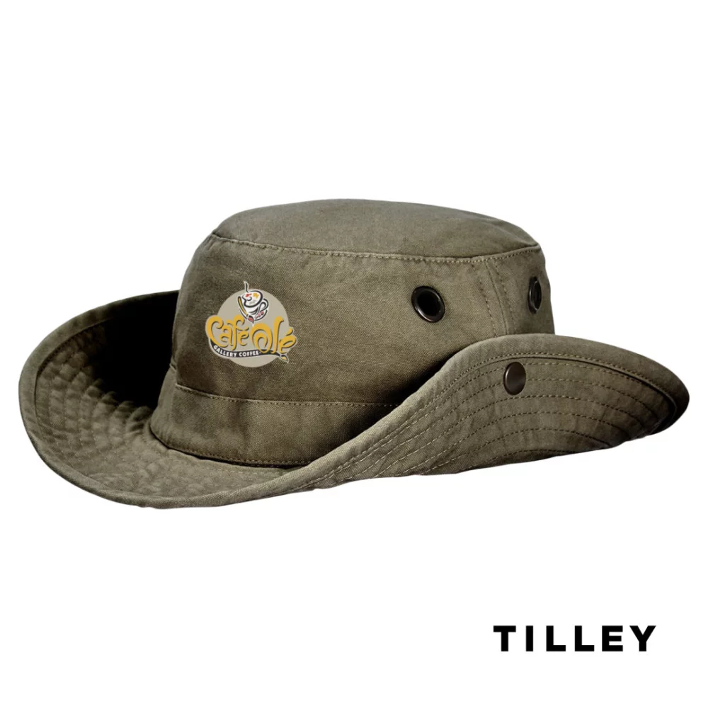 Tilley® Wanderer T3W Bucket Hat - Olive 7 7/8
