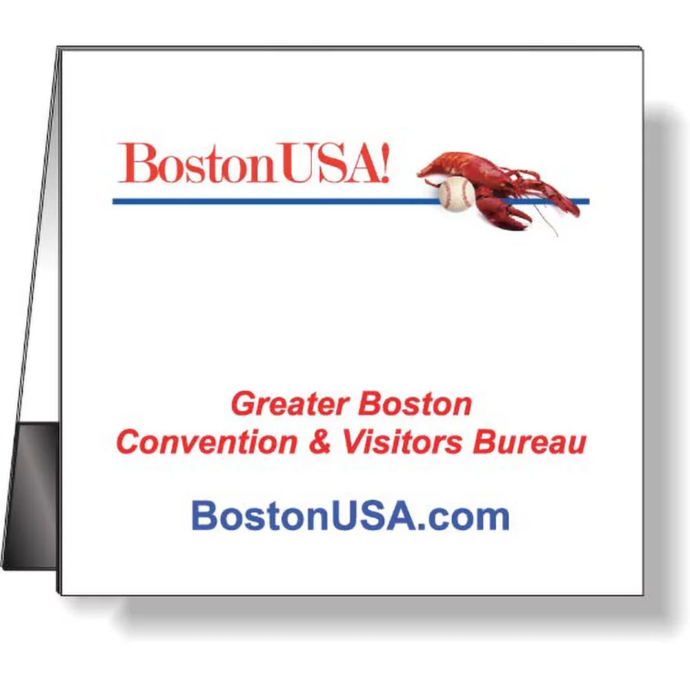 Plastic Magnetic Bookmark (1.875"x2"), Full Colour, No Bleed Edge