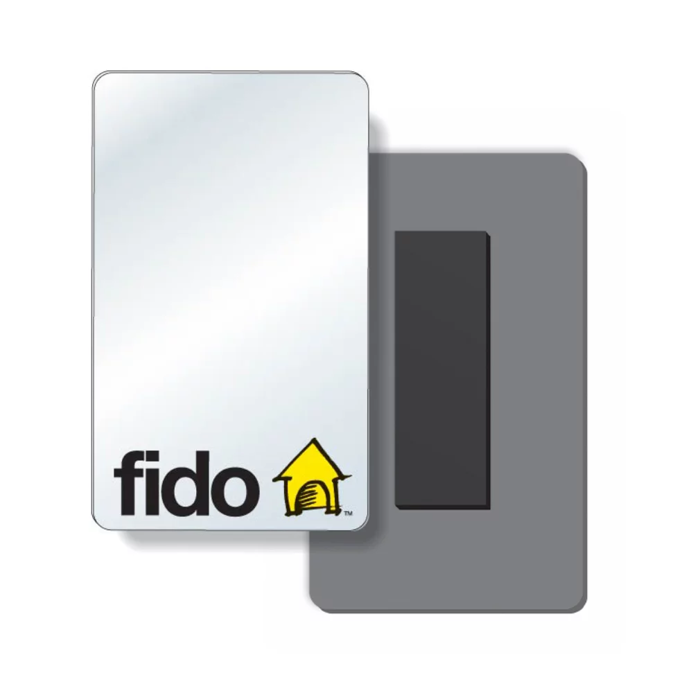 Co-Polyester Magnetic Mirror Square Shape (3"x5"), Spot Colours