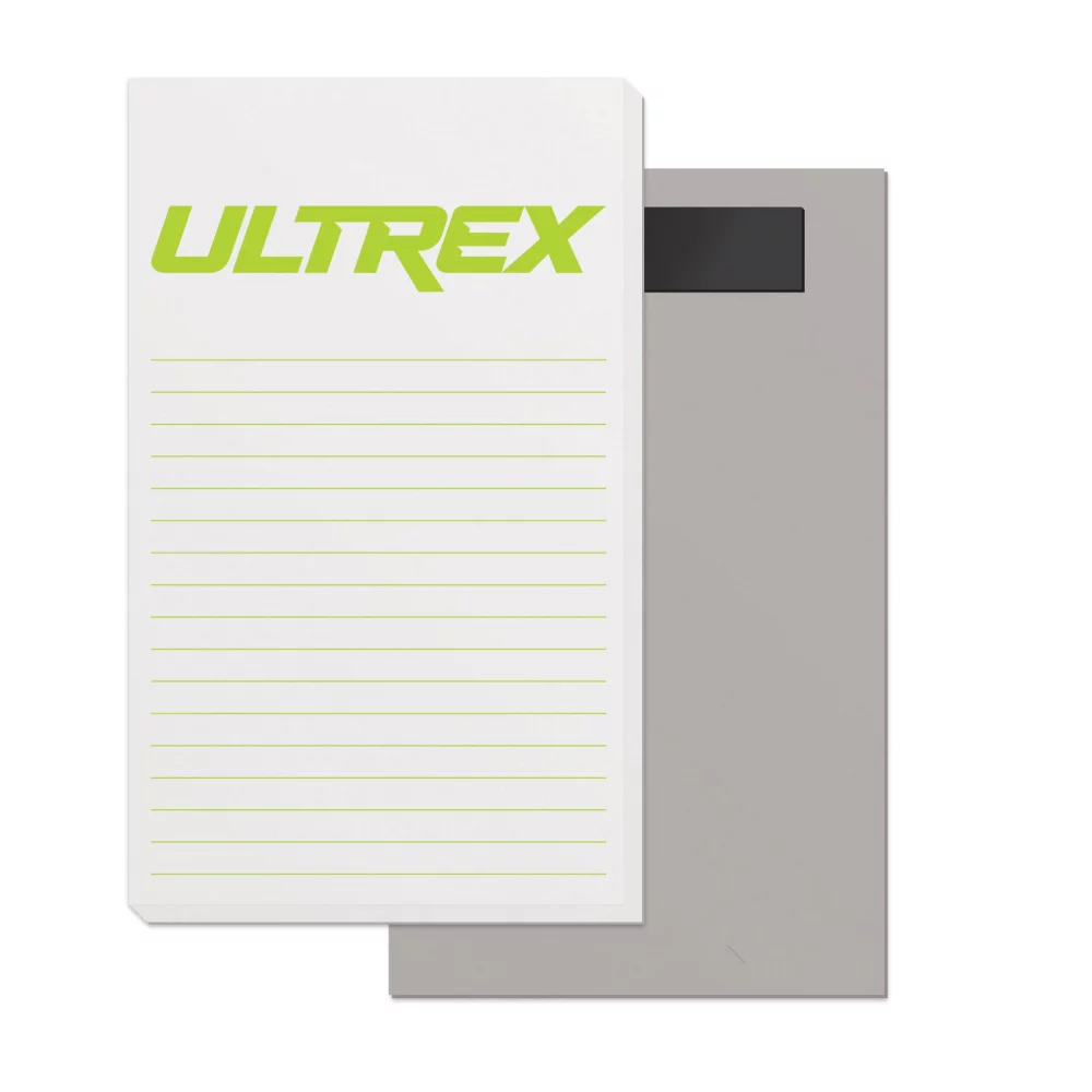 50 Page Magnetic Note-Pads with 1 Custom Colour Imprint (3"x5")