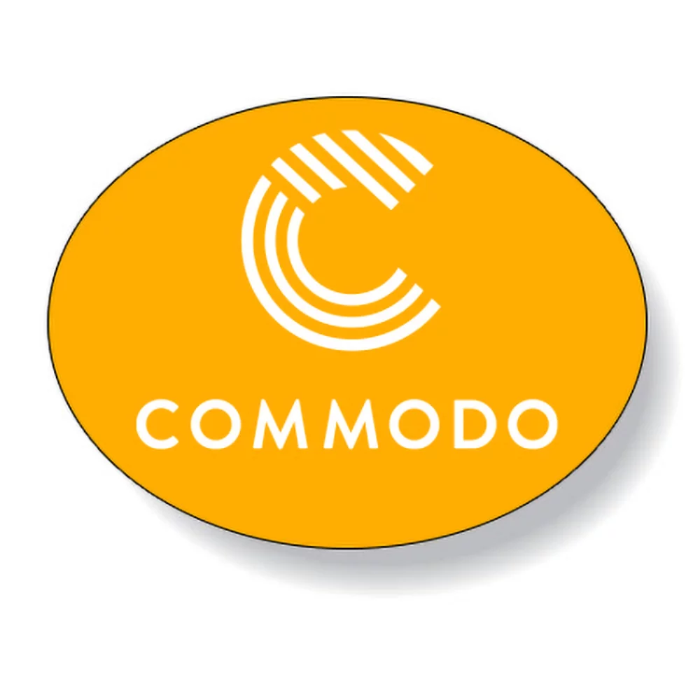 Fluorescent Orange Flexo-Printed Stock Oval Roll Labels (1.5"x2")