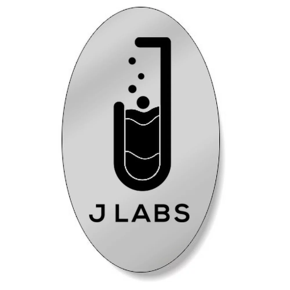 Dull Silver Foil Paper Stock Oval Roll Labels (2.375"x4")