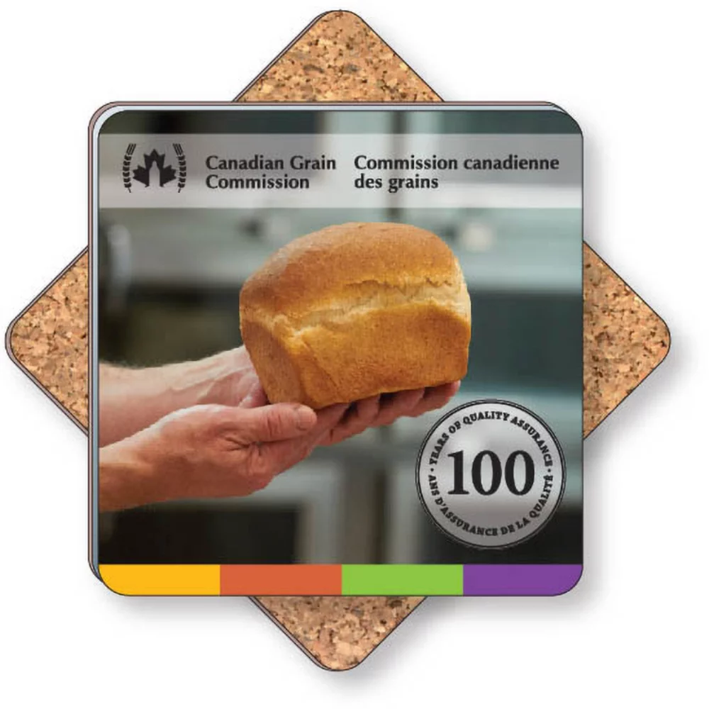 Premium Coasters .100 Gloss Copolyester Top & 1/16" cork base (3.5" x 3.5") Square Full Colour
