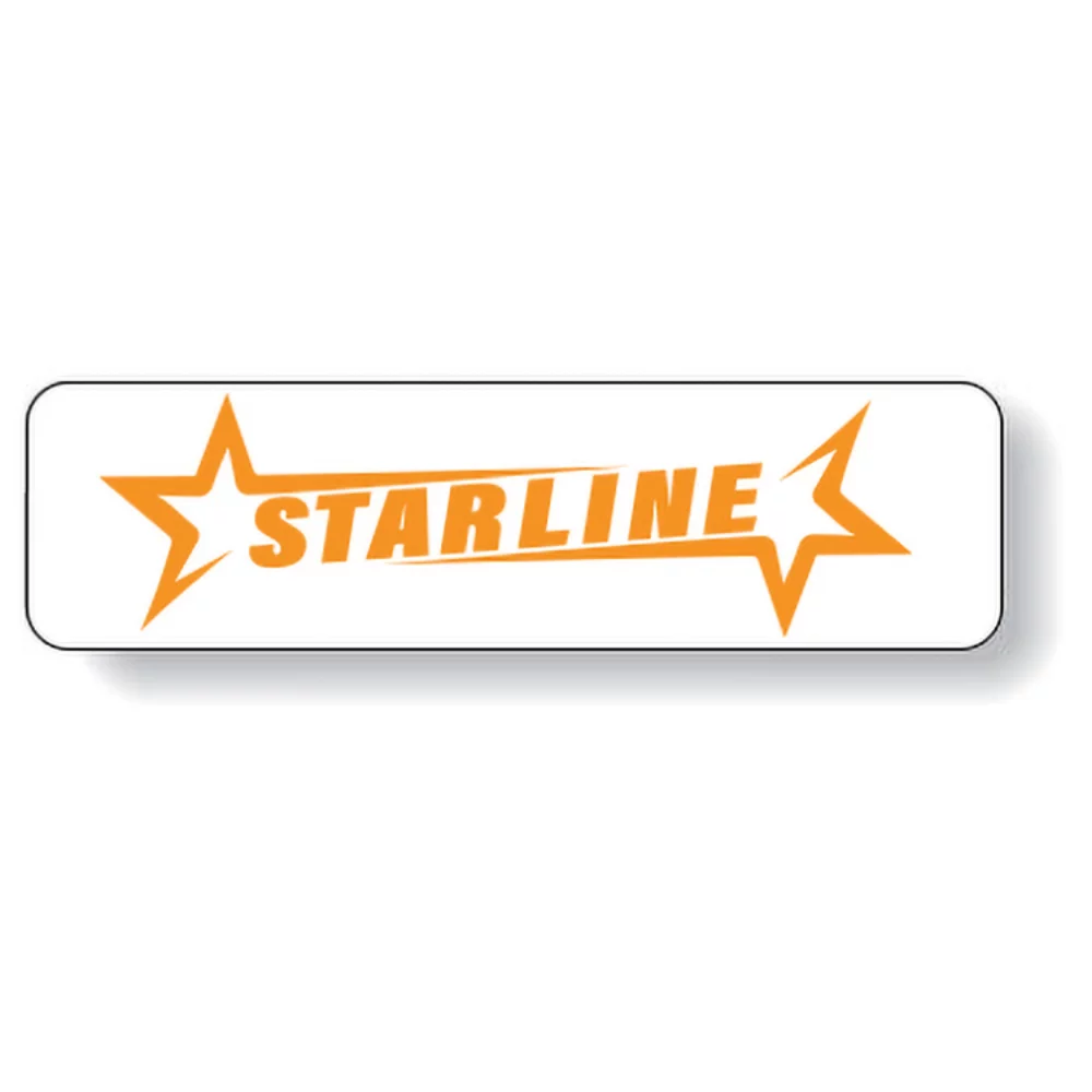 Stock Shape White Gloss Removable Adh Roll Labels - Rectangle / round corners (.75" x 2.75") Flexo