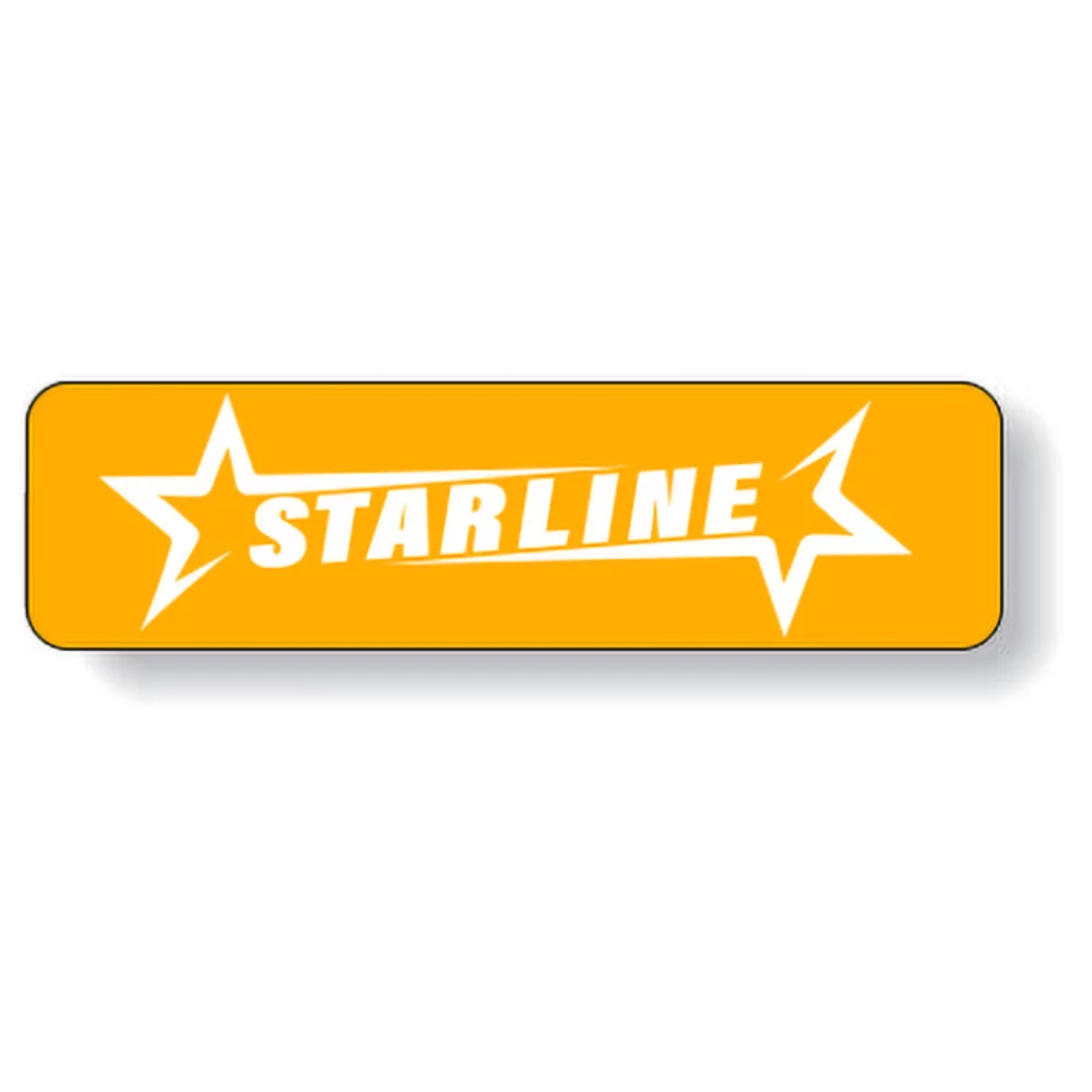 Fluorescent Orange Flexo-Printed Stock Rectangle Roll Labels (1.25"x1.875")