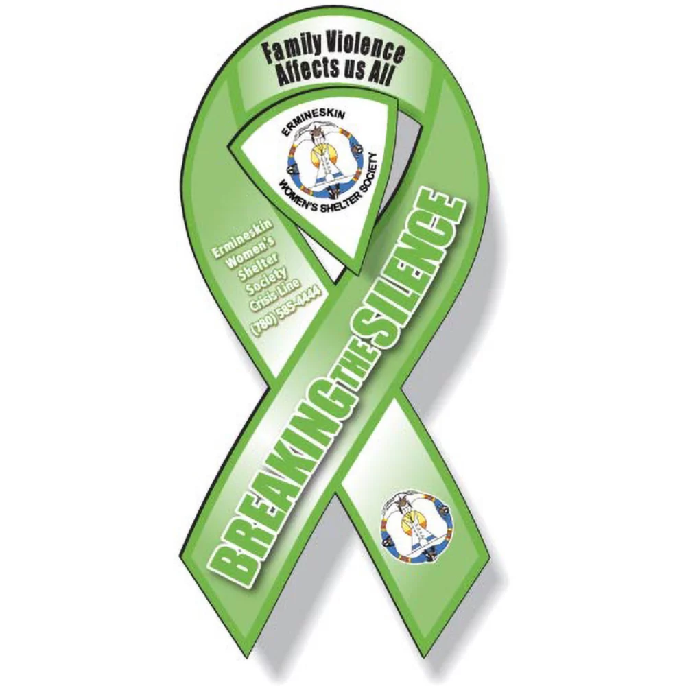 Aimant en ruban (3,8" x 8"), couleur complète, finition en vinyle mat blanc, utilisation extérieure