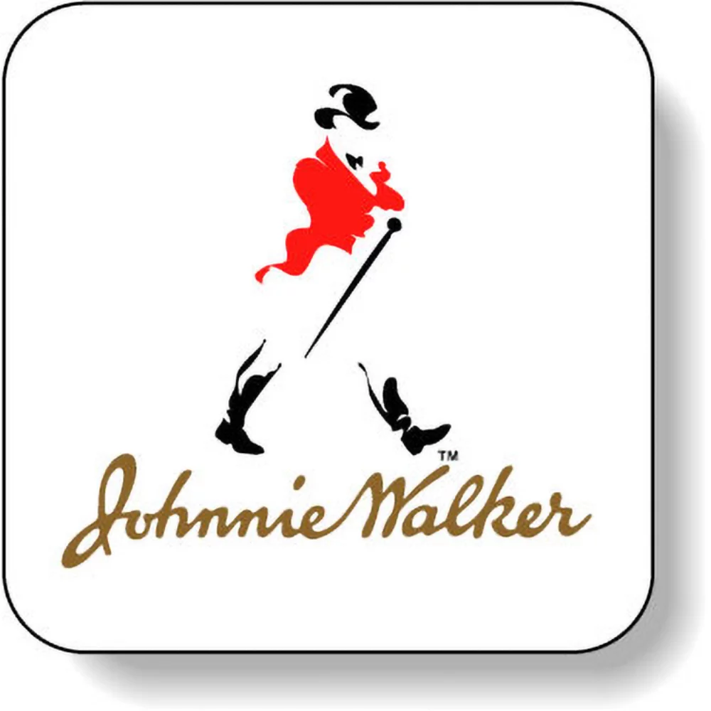 Étiquettes carrées en rouleau de papier brillant blanc (2"x2")