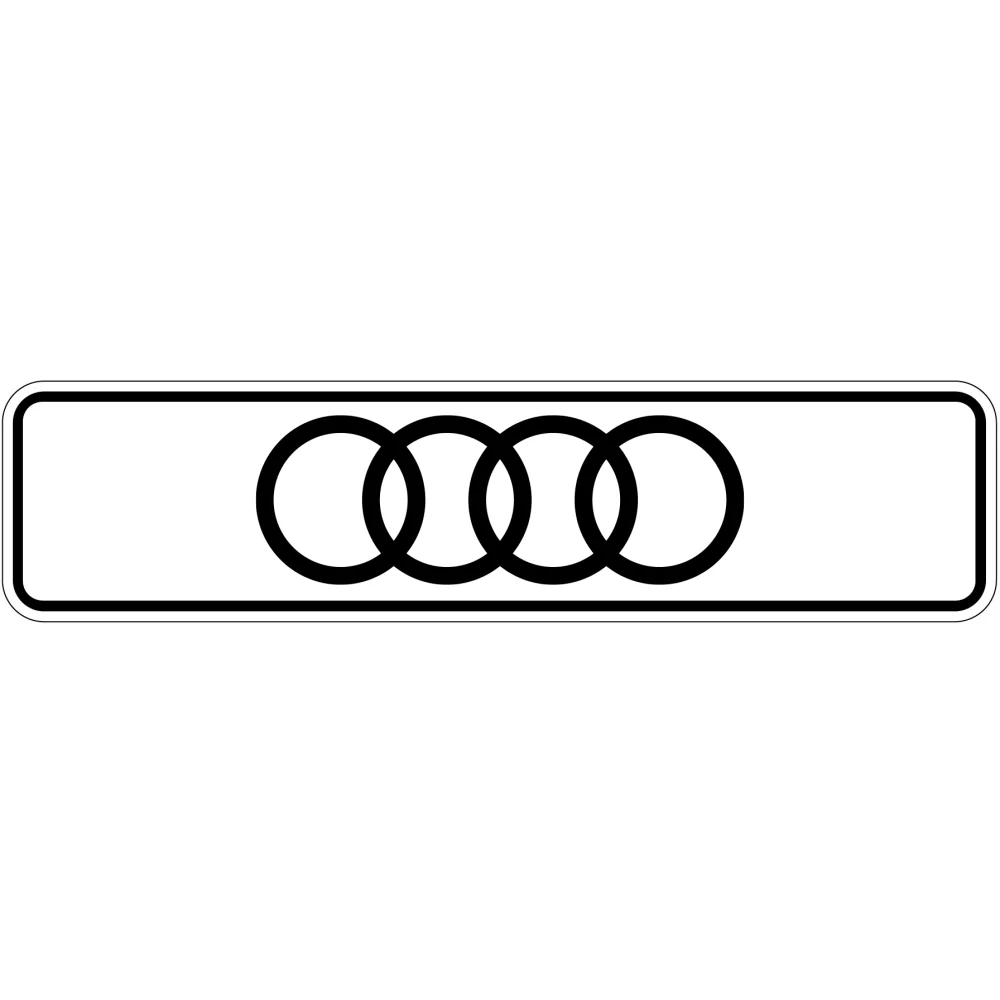 Car Licence Plates .040 Clear Polytrans (2.875" x 11.875") / Screen-printed