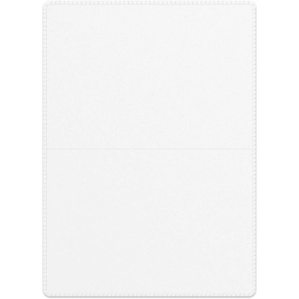 Portefeuille en vinyle Econo, ouvert (3,875" x 5,375") fermé (3,875" x 2,625")