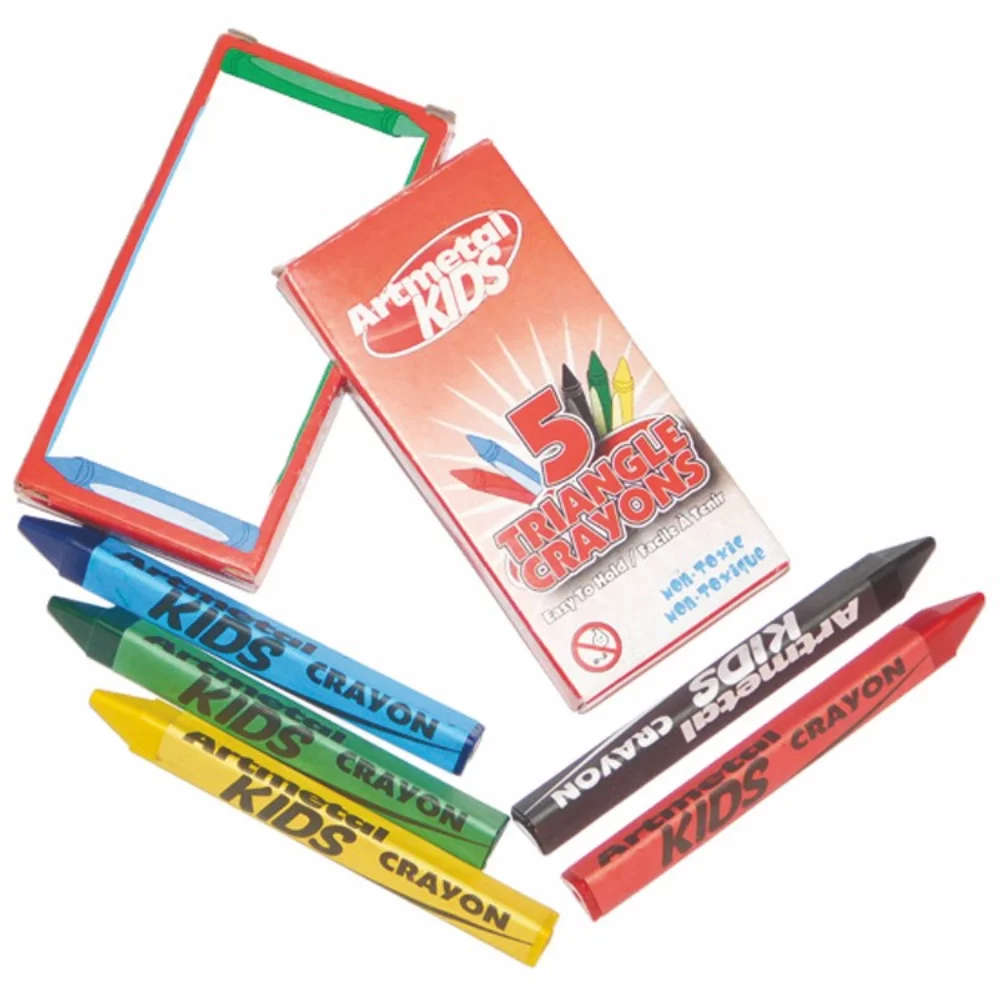 5 Pack de Crayons Triangulaires