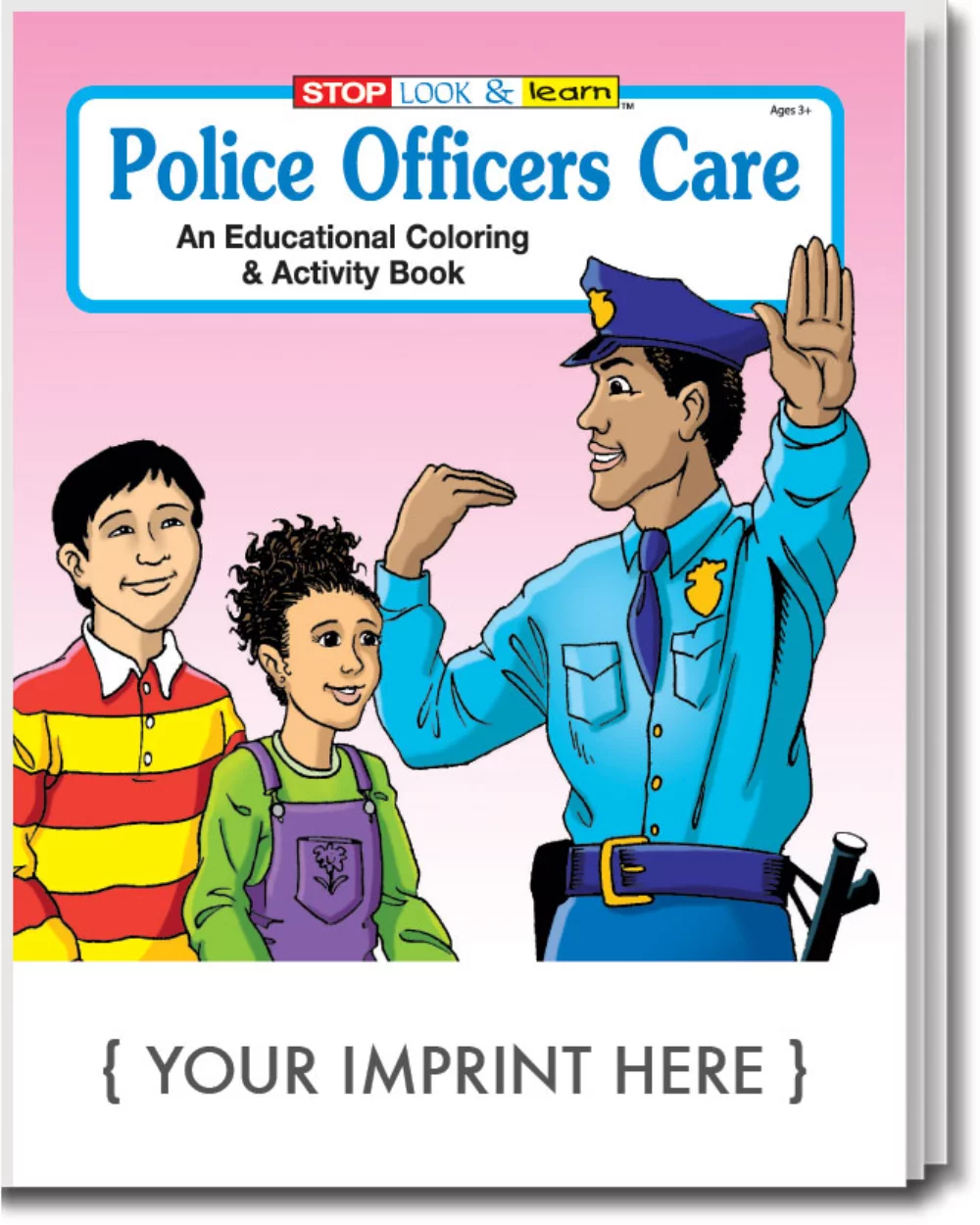Livre de coloriage et d'activités pour les policiers attentionnés
