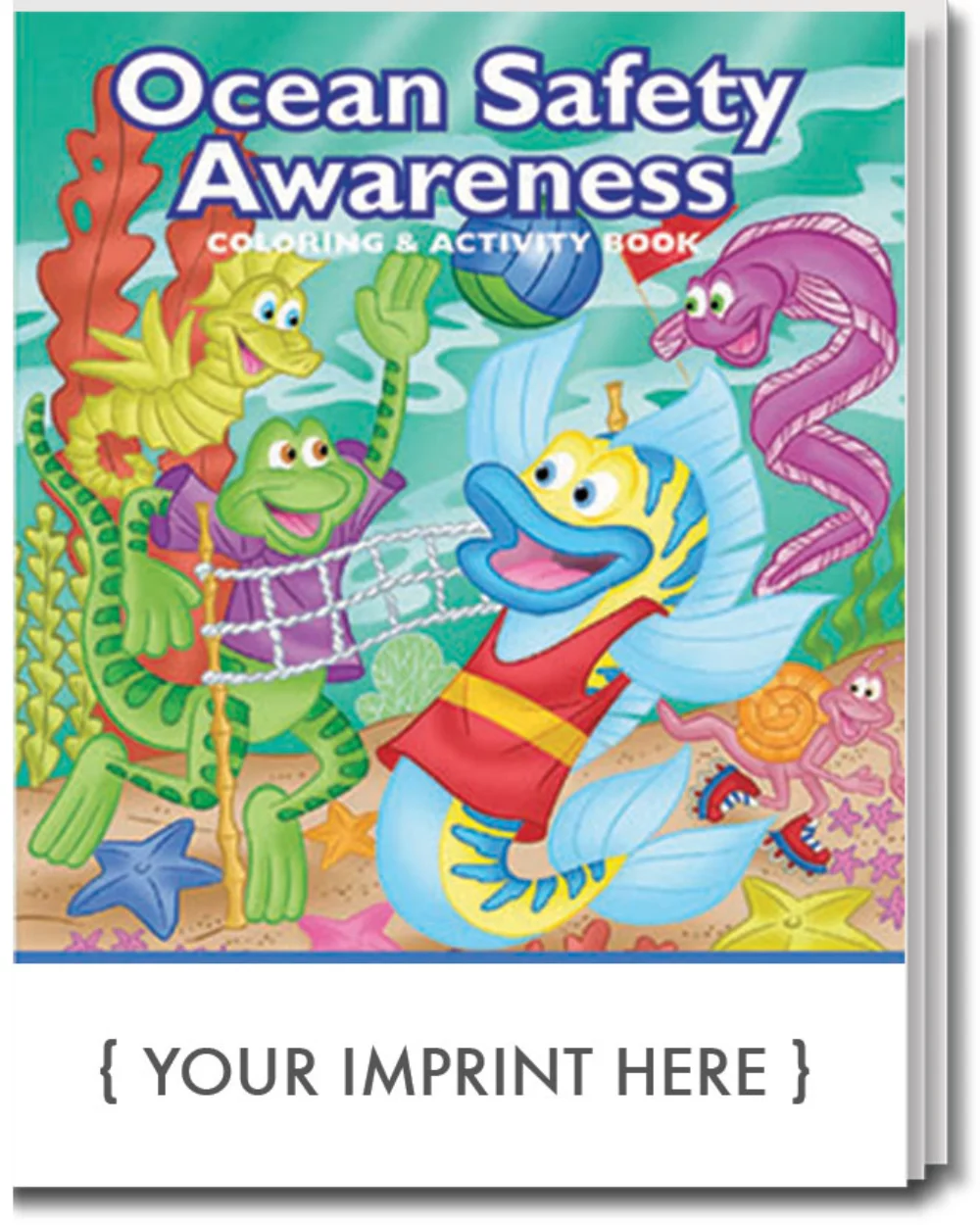 Pack de coloriage amusant sur la sensibilisation à la sécurité en mer